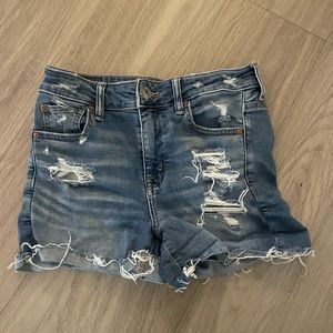 American eagle jean shorts